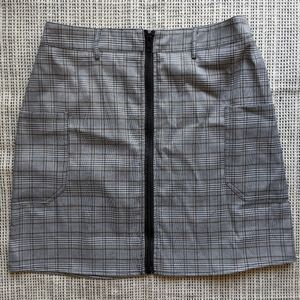 LF plaid skirt